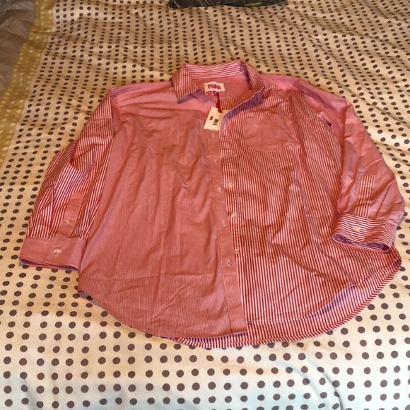 The oxford tunic in Apple red stripe - Picture 5 of 6